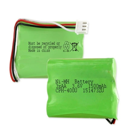 Motorola Flip Phone Battery Motorola HGB-2A10x3 Replacement Battery NiMh, 3.6 Volt, 1500 mAh, Replacement Battery for HUWEI HGB-15AAX3 Cordless Phone Battery ()