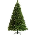 thumbnail image 4 of Tcbosik Pre-Lit Hinged Christmas Tree with LED Light, 6 FT Artificial Xmas Tree with 1000 Branch Tips & Foldable Stand, Green, 4 of 7