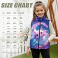 thumbnail image 7 of Garronmavis Pink Cartoon Axolotl Zippered Vest Stand Collar Girls Vest Size 5-6 Comfortable Winter Lightweight Sleeveless Fleece Jacket with Pocket Stylish Fall Outfits Fashion Clothing, 7 of 7