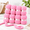 Pink04-8 Pack, variant on Blue 8 Pack 1.2" Chunky Chenille Yarn For Hand Knitting Crochet DIY Projects