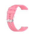 thumbnail image 1 of 20mm Universal Silver Buckle Silicone Watch Strap Compatible Design Stylish & Durable, 1 of 3