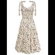 thumbnail image 2 of Vestido de Verano Informal con Escote en V Color Albaricoque M, 2 of 10