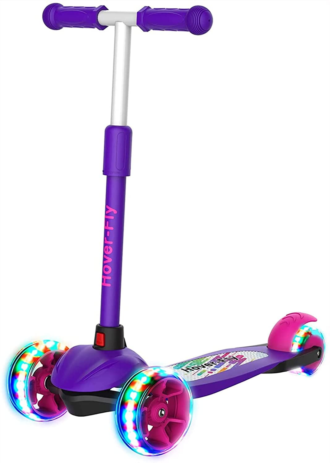 PU Light Wheeled 5 in 1  Kick Scooter With Flashing For Kids Gift/ Christmas 