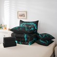 thumbnail image 5 of YST Neon Honeycomb Comforter Set, 7 Pieces, 90 Grams Chemical Fiber, Full Size (2 Count), 5 of 5