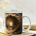 thumbnail image 3 of 3 D Mugs For Book Lovers 3 D Coffee Mugs Book Mug Book Lovers Gifts Gifts For Book Lovers Novelty Gifts For Christmas Birthday Men Women Friend, 3 of 6