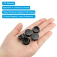 thumbnail image 5 of Uxcell 16mm 5/8" Plastic Hole Plugs, Flush Type Round Hole Cover Snap in Locking Hole Tube, Black 60Pcs, 5 of 6