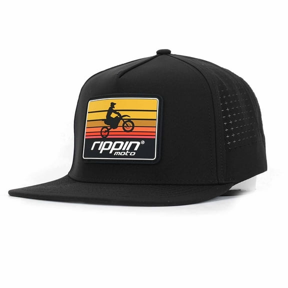Rippin Sunset Hat-Black