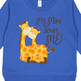 thumbnail image 3 of Inktastic My Mimi Loves Me Toddler Sweatshirt, 3 of 4