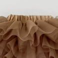 thumbnail image 5 of Zanarzt Newborn Baby Tutu Baby Girl Tutu Skirt Toddler Girls Tulle Bloomers First Birthday Cake Smash Outfits Brown,5-6 Years, 5 of 8