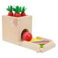 thumbnail image 3 of Coin Box Carrot Harvest Game, 4 In 1 Safe Matchstick Color Drop Game Colors Matching Wood Easy Control Early Education  For Bedroom, 3 of 7