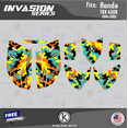 thumbnail image 2 of Kalair GFX Graphics Kit for Honda TRX450R (2004-2005) Invasion Series, 2 of 4