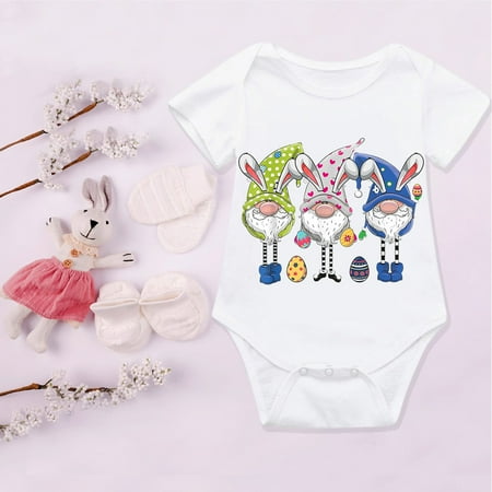 

Sodopo Baby Pajamas Infant Easter Bunny Bodysuit Romper Casual Clothes Boy Girl Pajamas Bodysuit Toddler Jacket