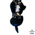 thumbnail image 3 of Barkertime Dogs and Bones on Black Escape-Proof Waterproof Premium Dog Diaper Overall - Made in USA, 3 of 6