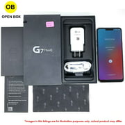 OB G7 ThinQ 64GB LM-G710UL GSM Factory Unlocked 4G LTE 6.1" IPS LCD Display 4GB RAM Dual 16MP+16MP Smartphone - Platinum Gray by LG
