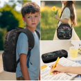 thumbnail image 5 of HUIACONG 4Pcs USA Flag Tractor Kids Backpack Set for Boys, Padded Strap Bookbag with Insulated Water Bottle, Water Bottle Cover and Lunch Box, Great Choice for Elementary School Boys, 5 of 7