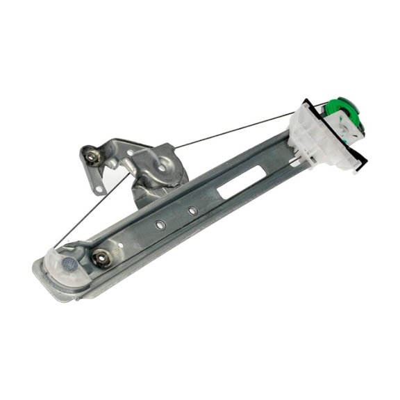 KarParts360 For Ford Focus 2000-2007 Window Regulator | Metal, Plastic Cable Material | Bolt On Attachment | Electric Window Operation | Replacement For 2M5Z5427001BA, 6S4Z5427001A