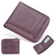 thumbnail image 1 of Cartera de hombre retro con cremallera horizontal para hombre, tarjetero, cartera para hombre joven, monedero, cartera, 1 of 6