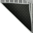 thumbnail image 3 of Addison Rugs Chantille Indoor/Outdoor Transitional Stripes Gray Washable Rectangle Rug, 1'8" x 2'6", 3 of 6