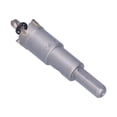 thumbnail image 2 of Sierra perforadora de acero de alta velocidad, tres hojas, diseño de ángulo de inclinación, cortador de agujeros duradero para Metal con llave hexagonal de 20mm, 2 of 9