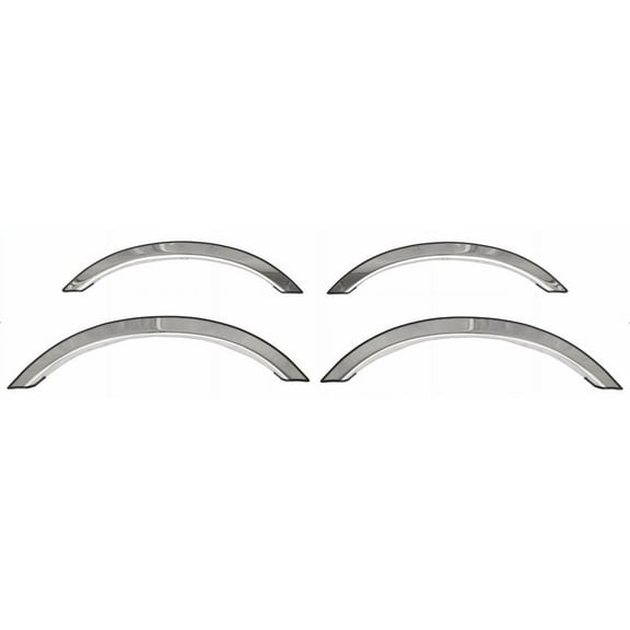 ICI FOR-048 Polished Stainless Steel Fender Trim