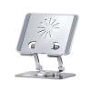 Soporte de soporte hueco para tableta de 4,7 a 12 pulgadas para iPad/iPhone 14 (plata)