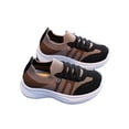 thumbnail image 4 of Girls Tennis Shoes, Kids Sneakers, Basketball Shoes, Toddler Shoes Boys Girls Walking Shoes Toddler Slip On Shoes Wide Kids Tennis Shoes Lightweight Toddler Shoes Baby Sneakers, Black US-6C/EU-22, 4 of 5