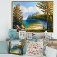 thumbnail image 2 of Designart 'Sunrise By The Wild Beach' Nautical & Coastal Framed Canvas Wall Art Print, 2 of 5