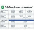 thumbnail image 3 of Anjon PolyGuard 20-Mil PVC Pond Liner with Underlayment, 20 ft. x 20 ft., 3 of 5