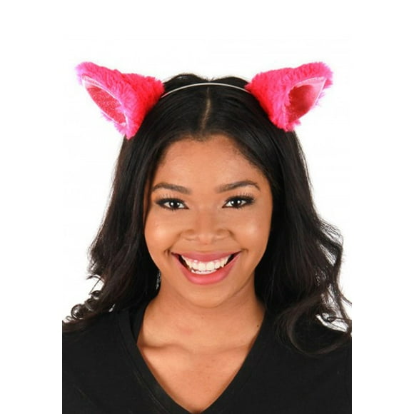 Magenta Anime Cat Ears Headband