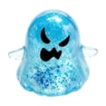 thumbnail image 2 of Halloween Ghost Squishy Glitter Spooky Ghost Squeeze Stress Ball Cute Slow Rising Anxiety Relief Sensory Tool Realistic Giant Halloween Squishies Dough Clay for Home Office Adults (Light Blue), 2 of 8