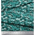thumbnail image 3 of Soimoi Velvet Fabric Two Tone Camouflage Fabric Prints By Yard 58 Inch Wide, 3 of 3