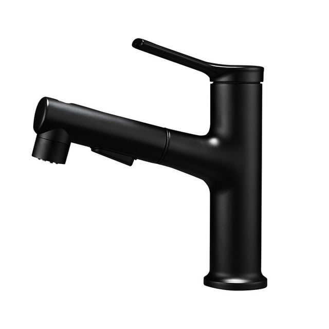 Pull-out Basin Faucet Stream Spray Spout Deck Mounted Brass Mixer Tap Kitchen Sink Cold Hot Water