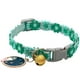 thumbnail image 1 of Collar para gatos con cierre de seguridad y colgante Collares ajustables para gatos pequeños Fiesta, collar para gatos Anillo para el cuello, 1 of 5