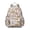 Yorkie Dog, variant on Yorkie Dog and Flower Florals Backpack for School,Cute School Bag,Schoolbag with Adjustable Shoulder Straps & Padded Back,13.4"x11"x4.7"