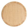 thumbnail image 5 of bali & pari Kalimantan Boho Coffee Table, Handwoven Natural Rattan, Light Honey, 5 of 8