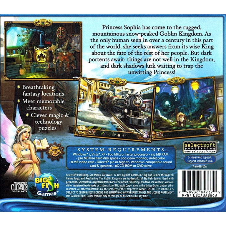 Big Fish Games Awakening: The Goblin Kingdom [windows Xp/vista
