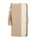 thumbnail image 1 of PU Leather Case With Card Holder Kickstand Shockproof Flip Cover For Samsung Galaxy A20/A22/A32/A41/A53/S22 Ultra, Wallet Book Stand Folio Card Holder Phone Cover, 1 of 5