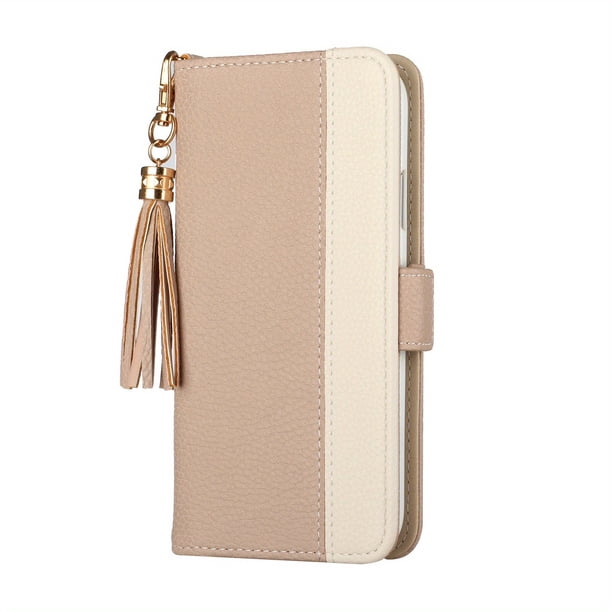 PU Leather Case With Card Holder Kickstand Shockproof Flip Cover For Samsung Galaxy A20/A22/A32/A41/A53/S22 Ultra, Wallet Book Stand Folio Card Holder Phone Cover