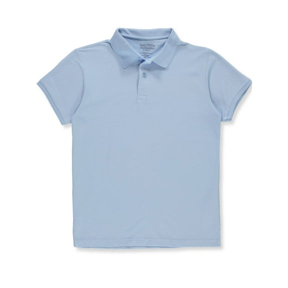 Nautica Young Men Short Sleeve Double Pique Polo