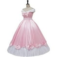thumbnail image 3 of Enchanted Pink Ballgown Women's Pink Princess Dress Princess Dress Up Fancy Gown, 3 of 7