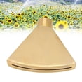 thumbnail image 5 of Fan Shaped Fountain Nozzle G1 Inch Brass Flat Head Spray Nozzle Fountain Sprinkler Head for Garden Pool Pond Landscaping, 5 of 5