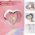 thumbnail image 4 of SHAR Heart-shaped Outdoor Wind Chime, 4 of 5