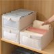 thumbnail image 2 of Caja de almacenamiento de pantalones, organizadores de ropa, gabinetes y cajones, cajas plegables de tela para dormitorio, armario, organización del hogar, 1 Uds. ﻿, 2 of 5