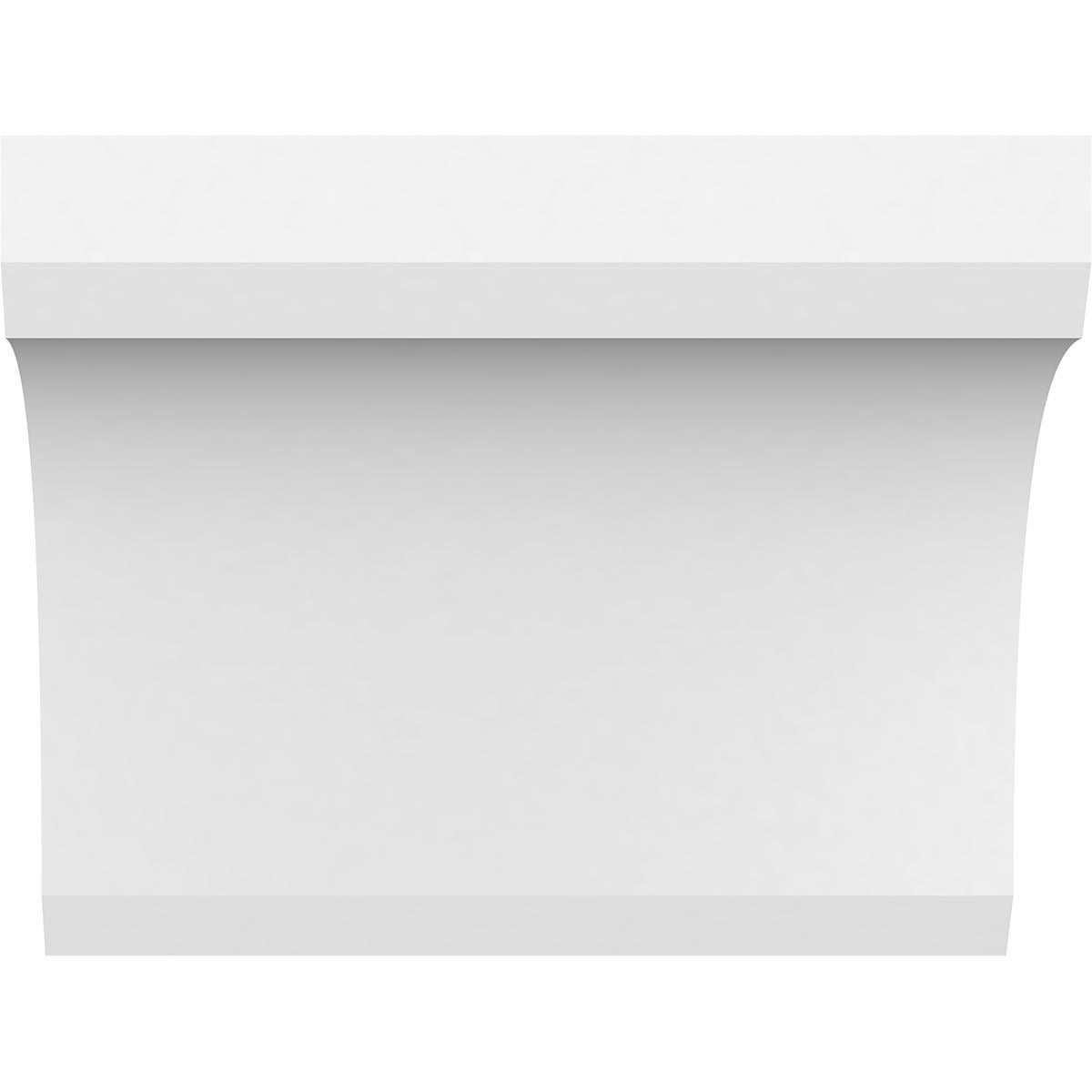 7"W x 6"D x 6"H Standard Legacy Architectural Grade PVC Corbel