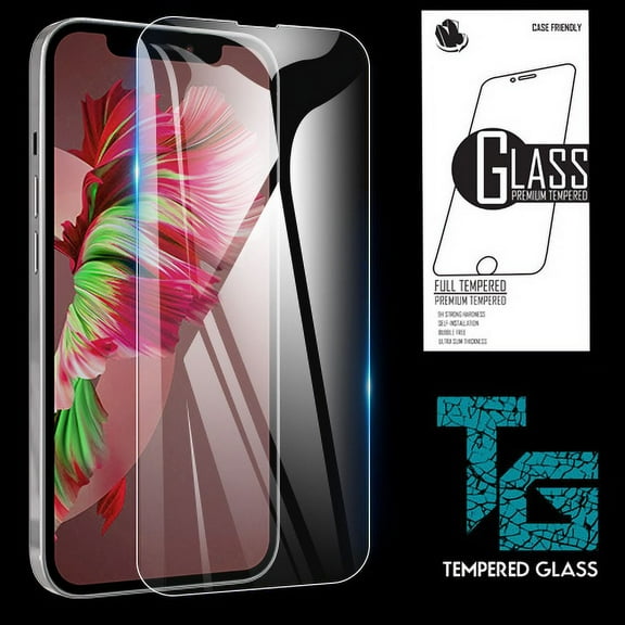 GSA Tempered Glass Screen Protector For iPhone 13/13 Pro (6.1") - Clear