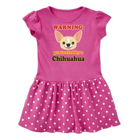 

Inktastic Protected by a Chihuahua Gift Baby Girl Dress