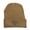 Khaki, variant on Grey Diamond Embroidered Cuffed Long Beanie - Purple OSFM
