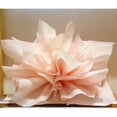 thumbnail image 3 of Zhuge Papel de embalaje para caja de regalo, papel de embalaje con flores doradas mate semitransparente resistente al agua (gris oscuro), 3 of 5