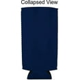 thumbnail image 2 of Blank Neoprene 24 oz. Can Coolie (4 Pack, Navy Blue), 2 of 7