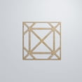 thumbnail image 5 of Ekena Millwork 23 3/8"W x 23 3/8"H x 1/4"T Large Buxton Decorative Fretwork Wood Wall Panels, Birch, 5 of 15